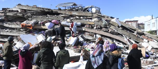 Gaziantep, Turkiye, 7 Feb 2023